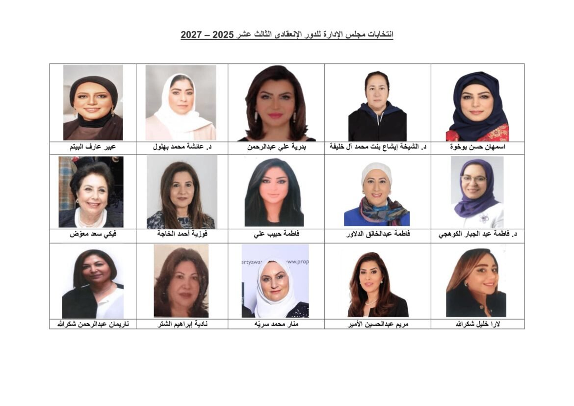 صور المترشحات انتخابات مجلس الإدارة للدور الإنعقادي الثالث عشر 2025